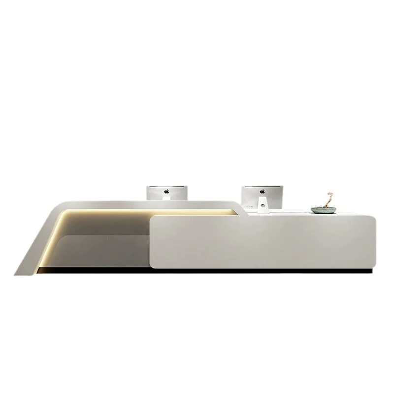 

Company Painting Reception Desk Training Institution Clothing Store Dental Clinic Dental Beauty Salon Bar Checkout page