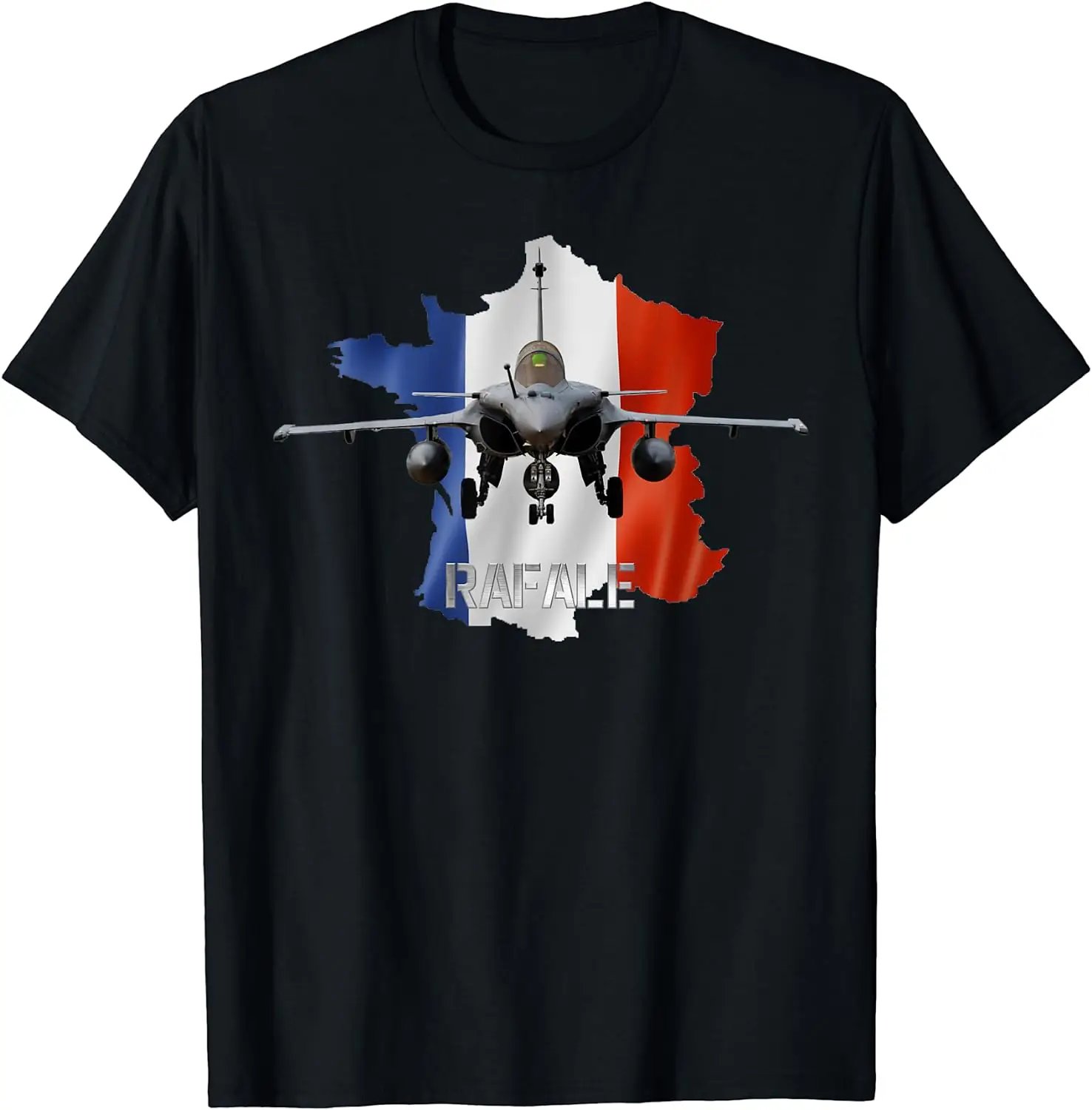 Rafale Multifunctional Fighter French Air Force T-Shirt Short Sleeve Casual Cotton O-Neck Summer T Shirt