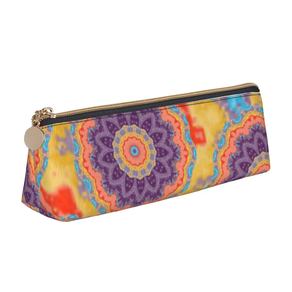 Hippie Bohemian Pencil Case Floral Mandala Boy Girl Cute Pen Box Design School Pencil Cases Stationery Gift