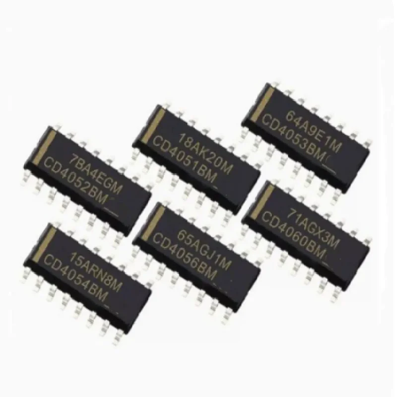 20PCS CD4049 4050 4051 4052 4053BM SMD SOP-16 Octal One Analog Switch Logic Chip