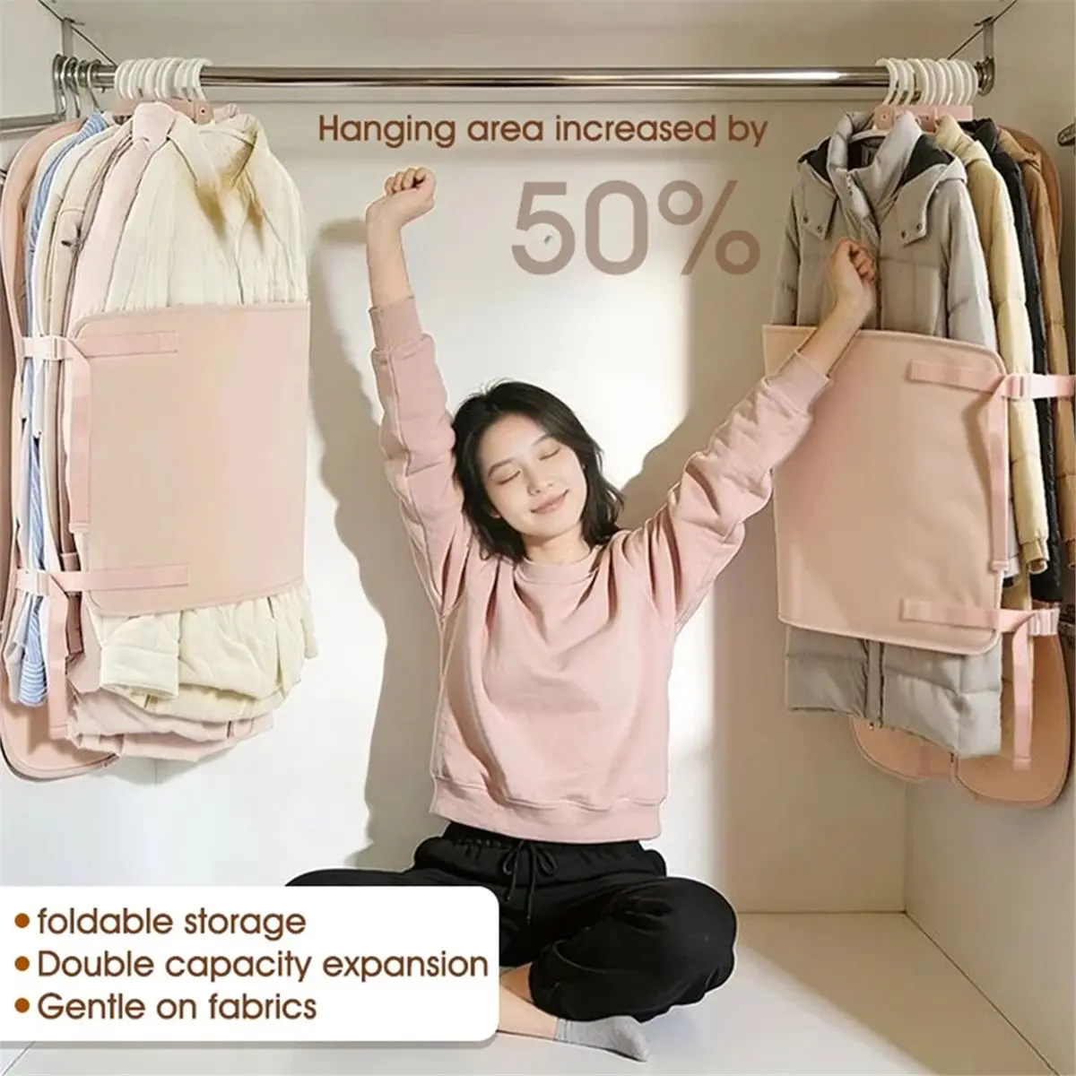 Time Saving Compression Storage Bags for Clothes Reusable Light Weight Foldable Home Organizer Space Saver Bags for Travel Movin