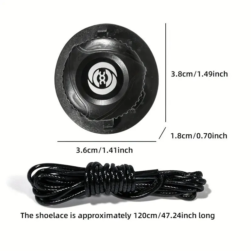 1 paire de lacets automatiques sans attaches, installation de lacets à boucle pivotante Simple, corde épaisse, baskets de Tennis, accessoires de chaussures