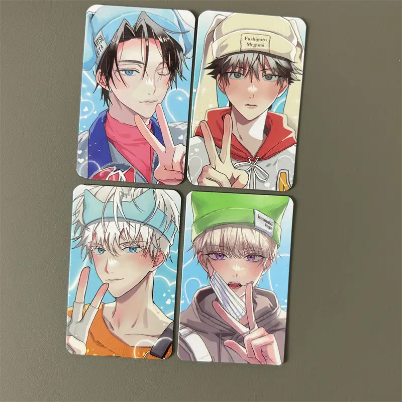 Anime Jujutsu Kaisen Itadori Yuji DIY collection card Fushiguro Megumi Satoru Gojo Christmas birthday gift Entertainment toys