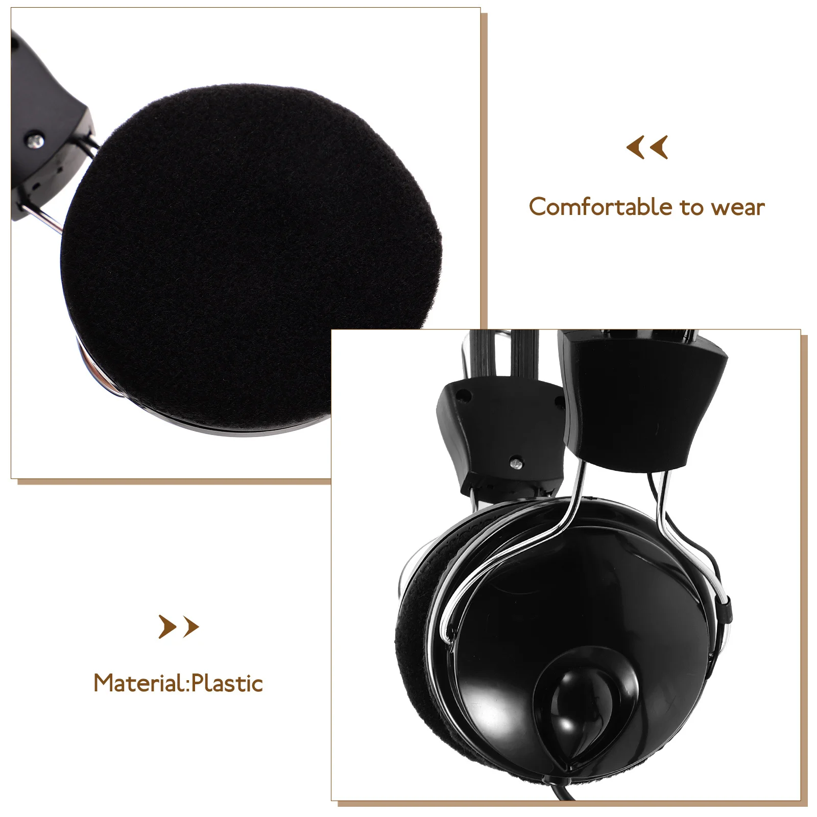 

Metal Headphone For Metal Lightweight Comfortable Portable Detection Tool Accessory High Accuracy Sound