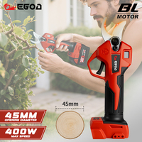 EGOD Brushless 45mm Electric Scissors For Milwaukee 20V Battery Cordless Fruit Tree Bonsai Electric Pruning Shear