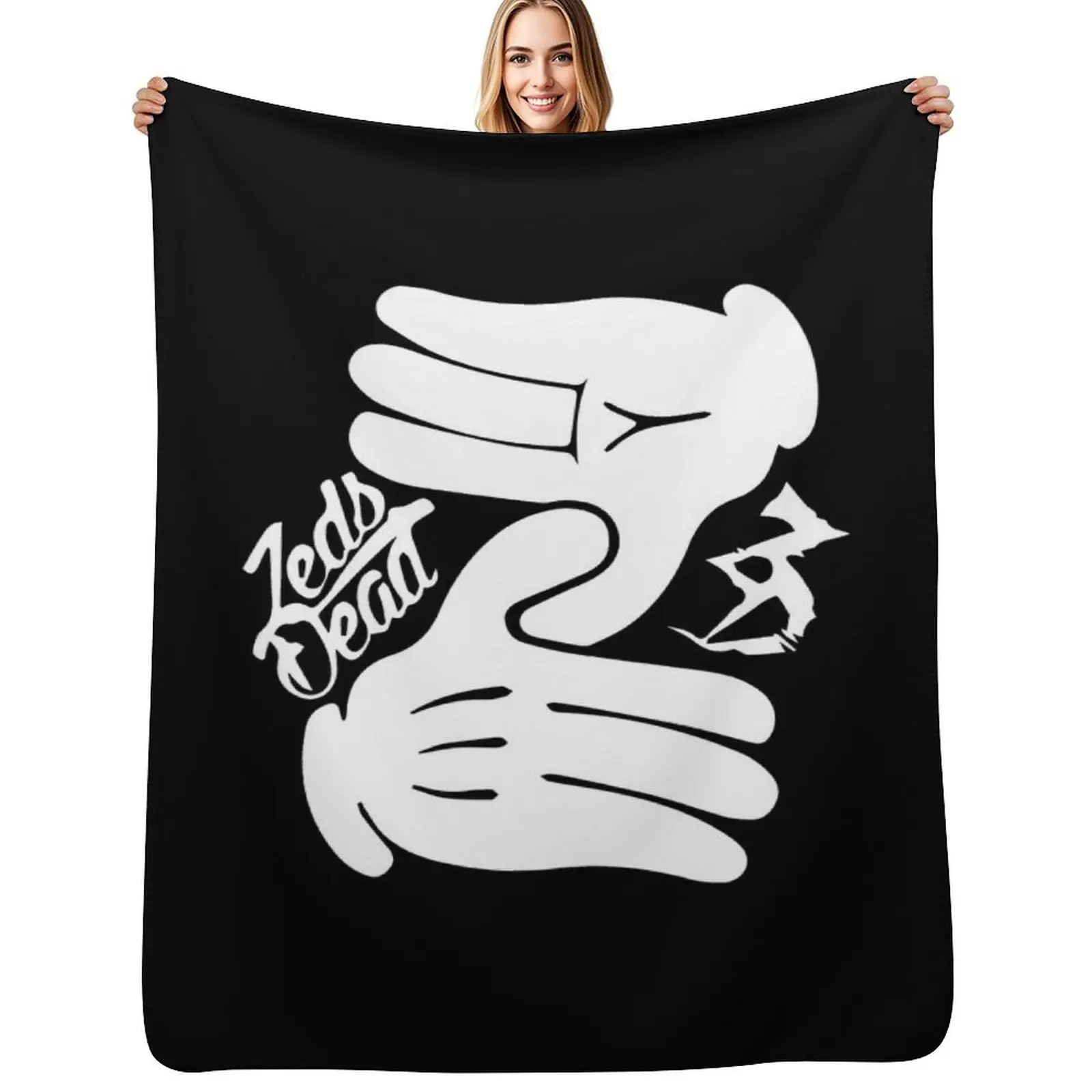 

zeds dead Throw Blanket Cozy Warm Blanket for Bed Room Decor