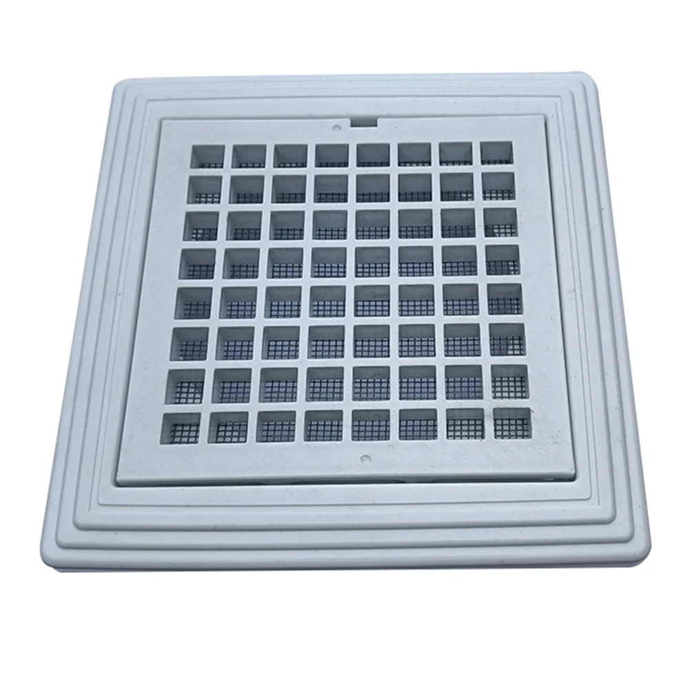 

Plastic Grille Air Outlet for Wall or Eave Installation Suitable for Exhaust Fans Clothes Dryers and General Ventilation