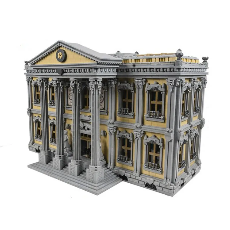 

Настроить 13861 шт., городская продажа, вид на улицу, придворный дом Moc, модульная модель, сделай сам, креативные идеи, сборка игрушек, головоломка, подарки на день рождения