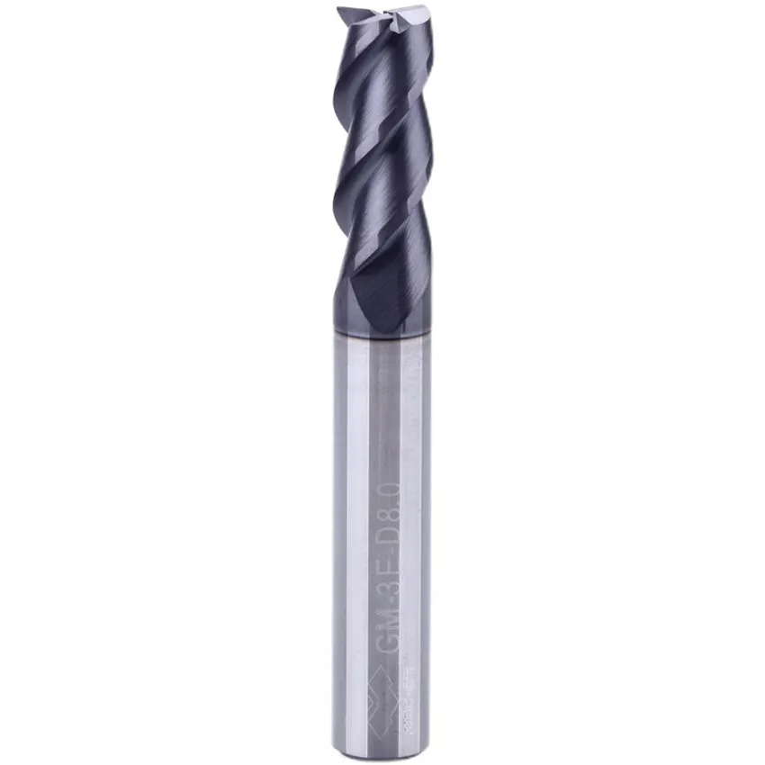 ZCC.CT GM-3E-D7.0/GM-3E-D8.0/GM-3E-D9.0/GM-3E-D10.0/GM-3E-D11.0/GM-3E-D12.0 GM-3E 3 Flute Flat end mills 1pcs/box