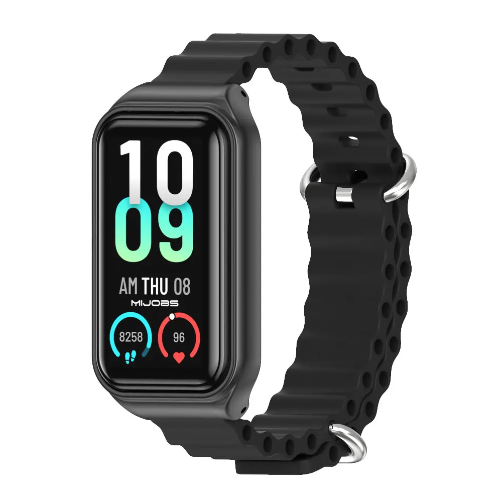 Strap For Amazfit Band 7 Bracelet Smartwatch Silicone Band For Amazfit Band 5 Strap Smart Watch Replacement Watchbands