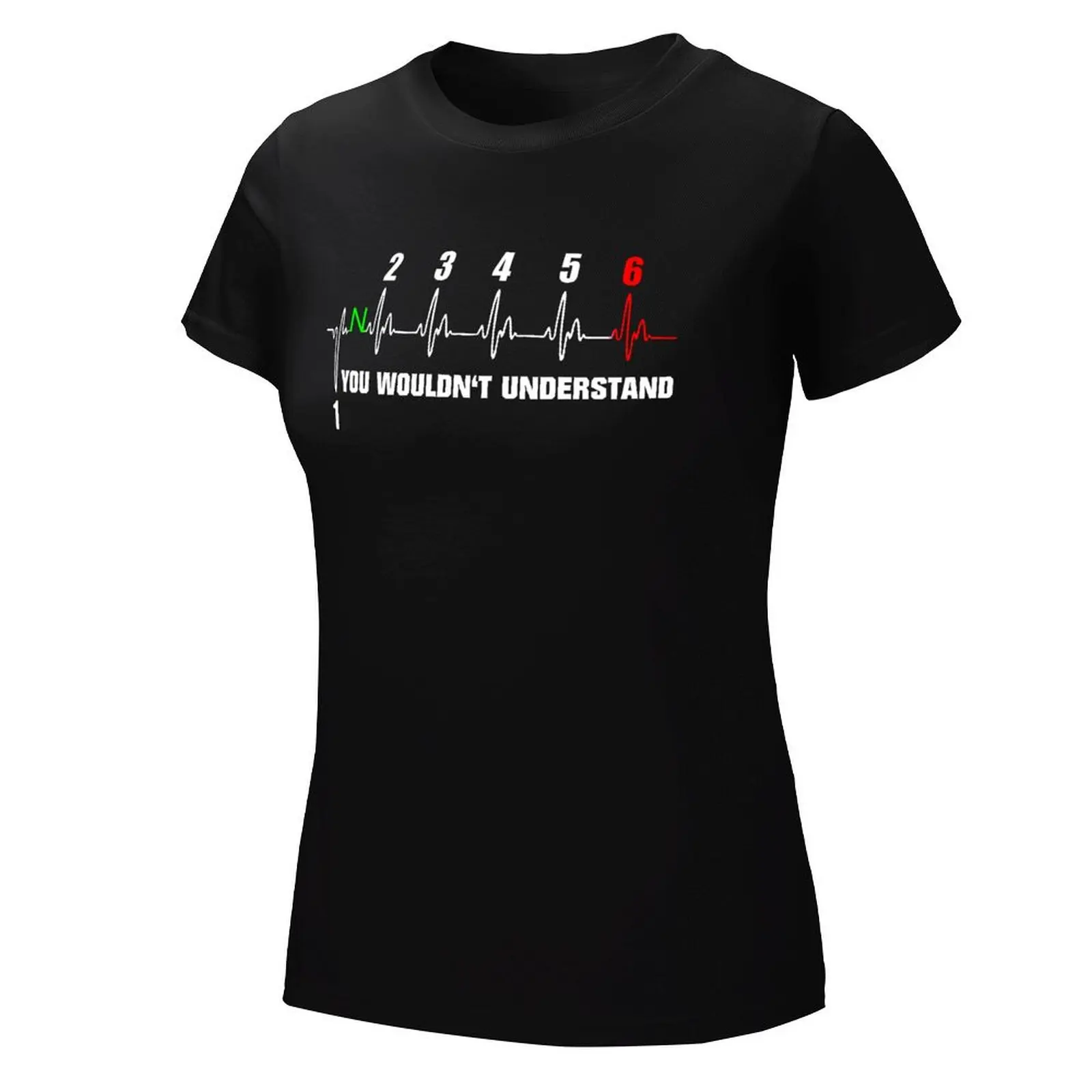 T-shirt de sport humoristique pour la maison, harajuku, Hurbike Heartbeat You Wouldn't Understand, nouveauté