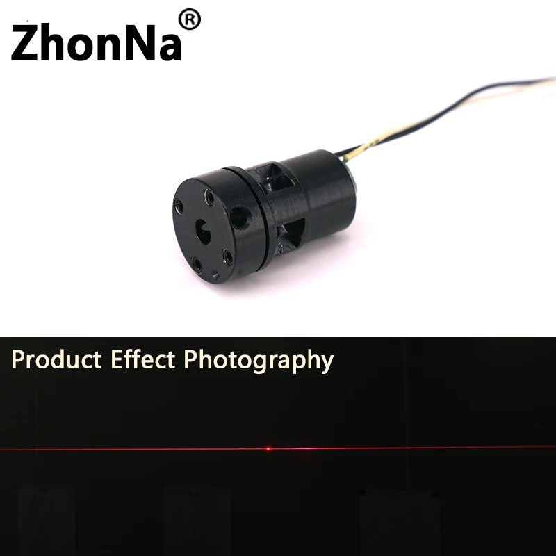 Lndustrial Grade  Laser Head Aiming Locator, Laser Optical Installation Accessory, Red Laser Module 635nm 5mWPCB 3V-3.7V