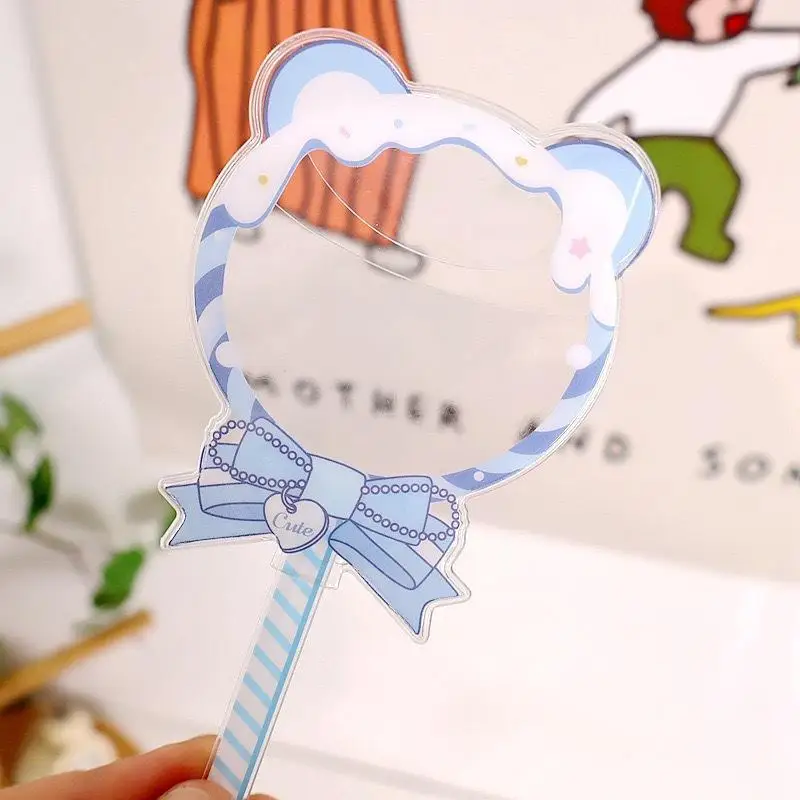 Lollipop-förmiger Pin-Badge-Schutz aus klarem, weichem PVC für Ita Bag Dekoration, Vitrine, Sammlerstück, Emaille-Pin-Organizer