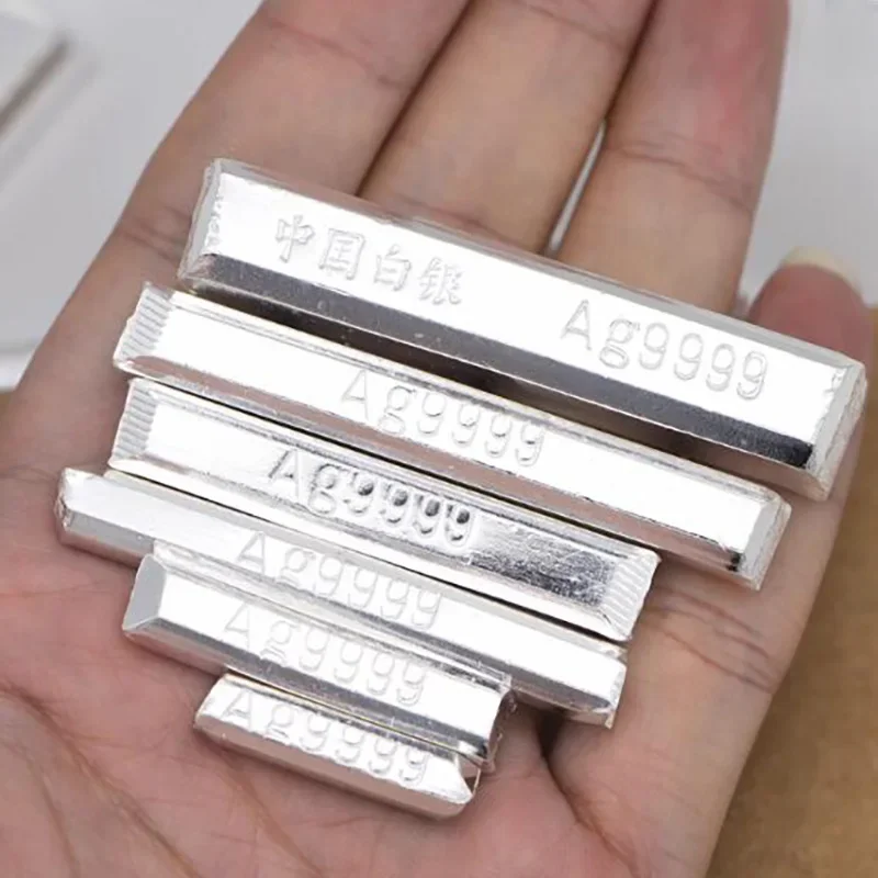 純銀地金ブロックナゲット、ag9999、10g 20g 30g 40g 50g 100g