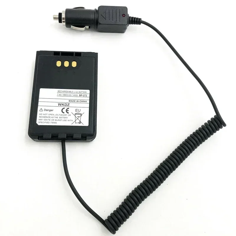 Adaptor Pengisi Daya Mobil Pengganti Baterai BP-272 BP272 untuk Radio Walkie Talkie ICOM ID-31 ID-31A ID-31E ID-51 ID-51A ID-51E ID31