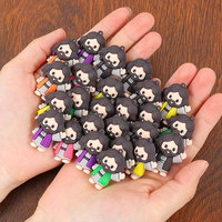 25pcs Mini Jesus Statue Easter Decoration Jesus Toys Figure Christ Religious Savior Jesus Doll Easter Product(6-color mixed set)