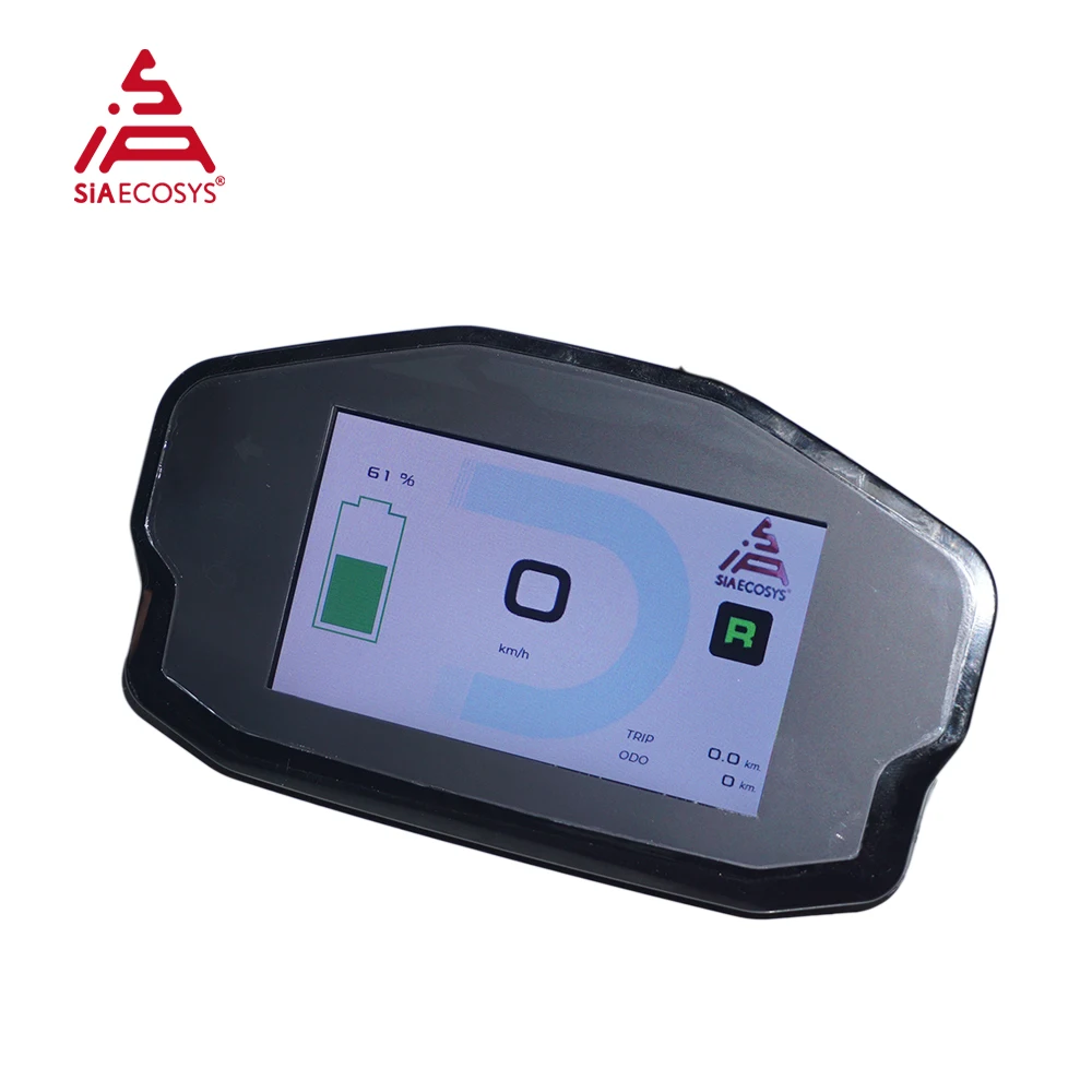 SIAECOSYS-velocímetro de pantalla para patinete eléctrico, dispositivo DKD TFT con comunicación CAN-BUS, nuevo