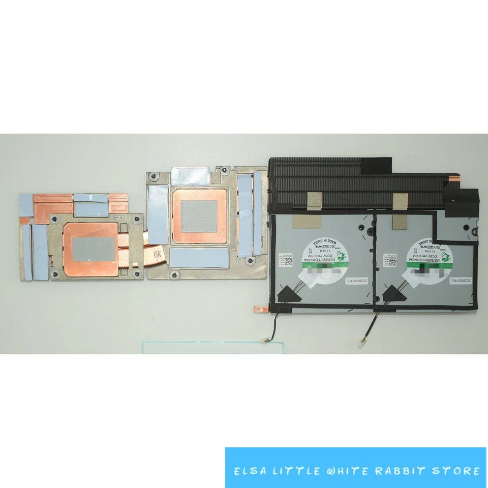 FOR DELL Precision 7680 M7680 Cooling Fan Heatsink 0847JD AT404005ZC0