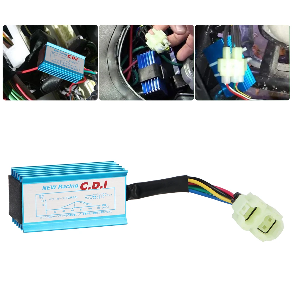 Motorcycle Ignition Coil CDI For GY6 50/125/150cc ATV Beach Buggy Car Repair Tools Spark Plug Ignition System Coil Engine Test