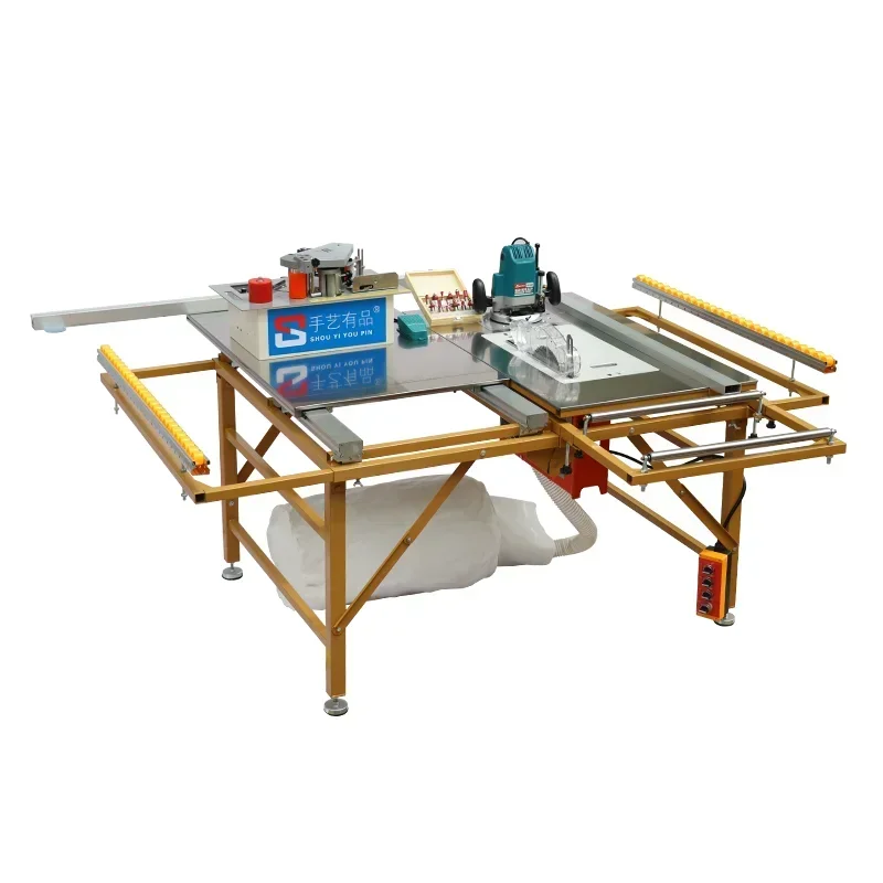 

combination woodworking machines Portable Panel Saws Wood Cutting Slide sawing Circular saw table