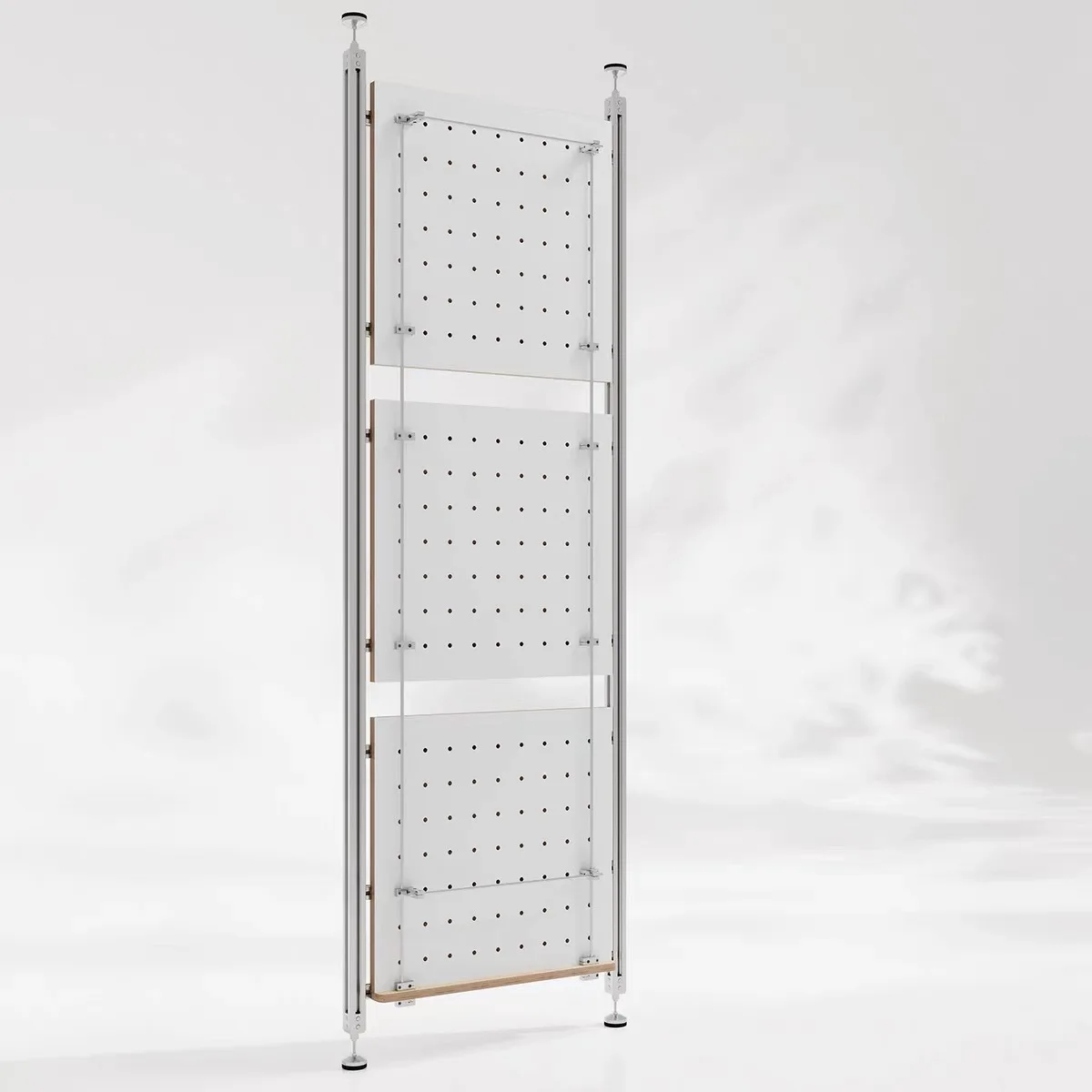 Aluminum profile rack, hole plate, ocean plate, free of punching, entrance, living room display rack