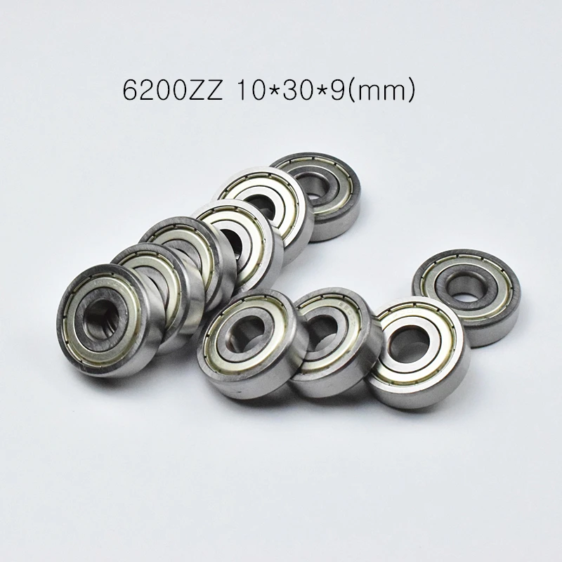 6200ZZ 6201zz 6202zz 6203zz 6204zz 6205zz 6206zz 6207zz 6208z 6209zz 6210zz  1pcs Bearings chrome steel 6200rs 6201rs 6202rs