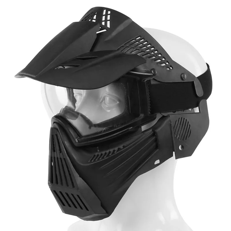 

2026 New CS Field Tactical Mask Motorcycle Riding Protective Mask Sun-Shading PC Lens Durable Mask Motorcycle Gear