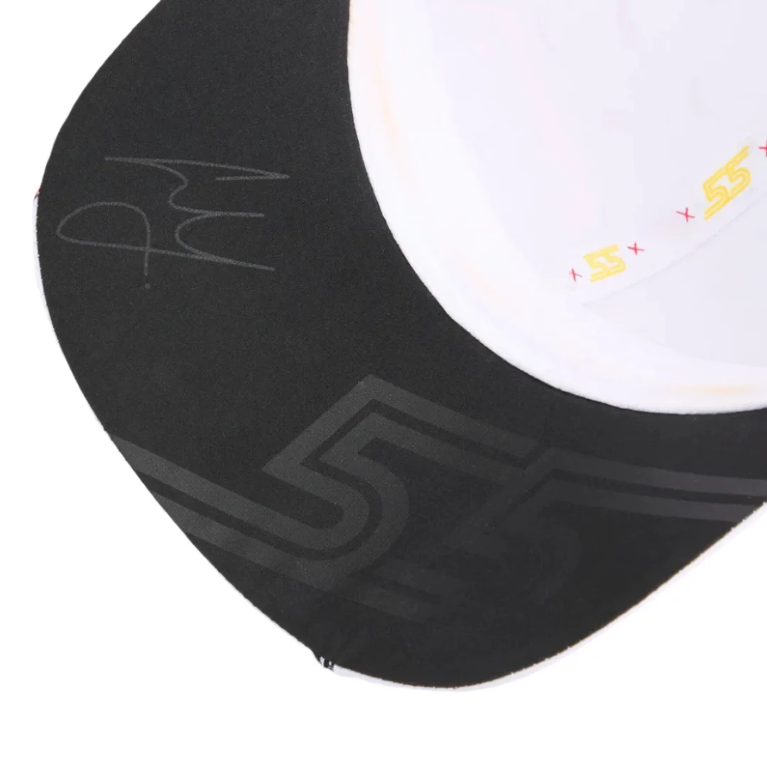 Topi GP Spanyol, topi bisbol Edisi Khusus Spanyol F1, topi tim Scuderia SF, topi Sainz Jen, topi penggemar, topi pengemudi 2024