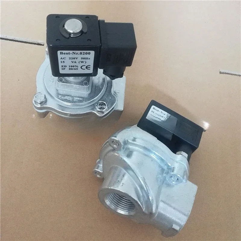 DMF-Z-25 right angle pulse solenoid valve 1 inch DN25 AC220V DC24V