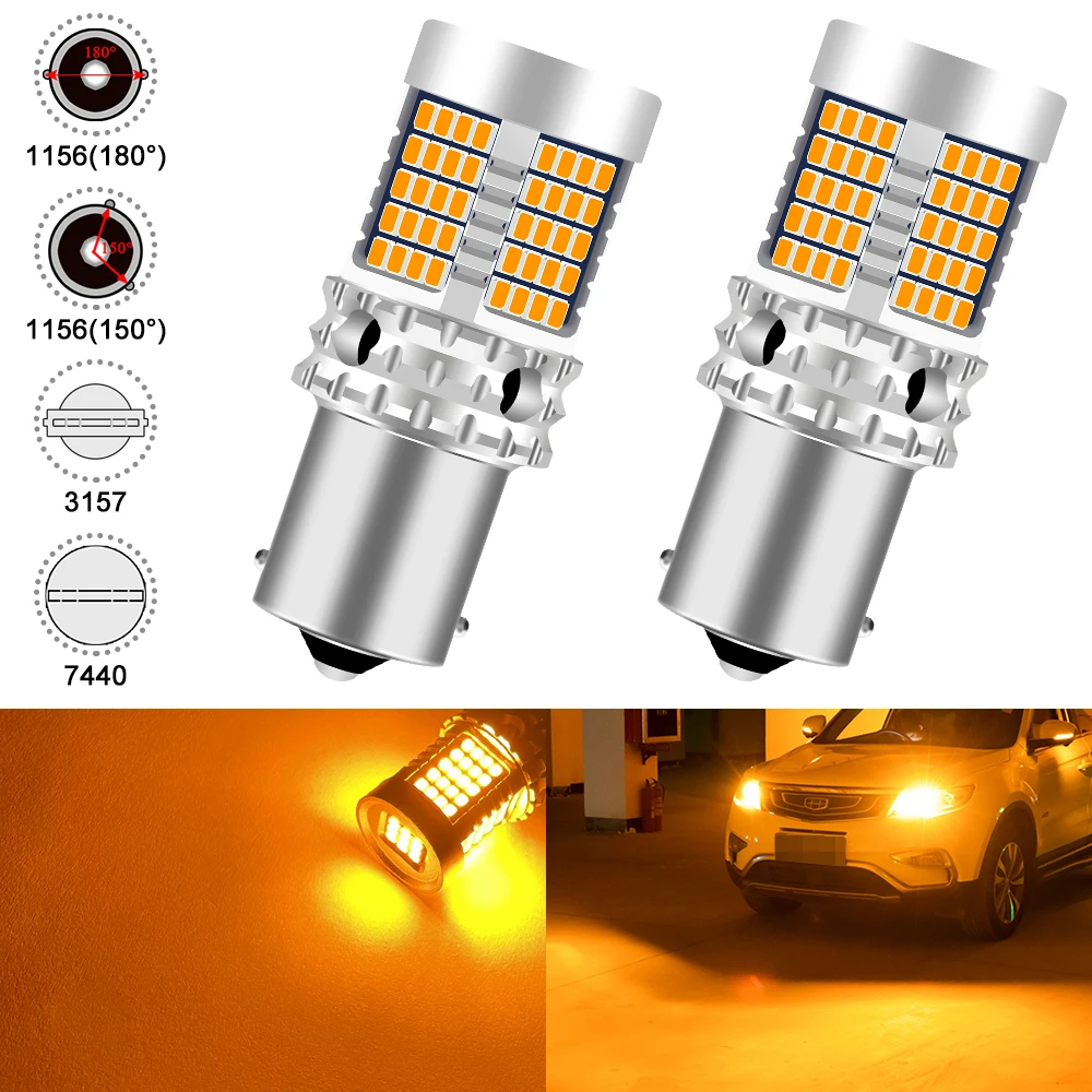 2PCS 1156 Led Turn …