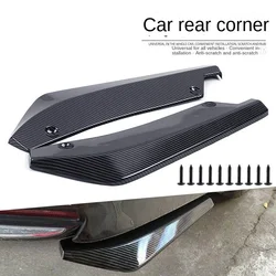 Car Front Rear Bumper Strip Lip Spoiler Diffuser Split for Mitsubishi Lancer Outlander ASX L200 Ralliart Pajero Eclipse