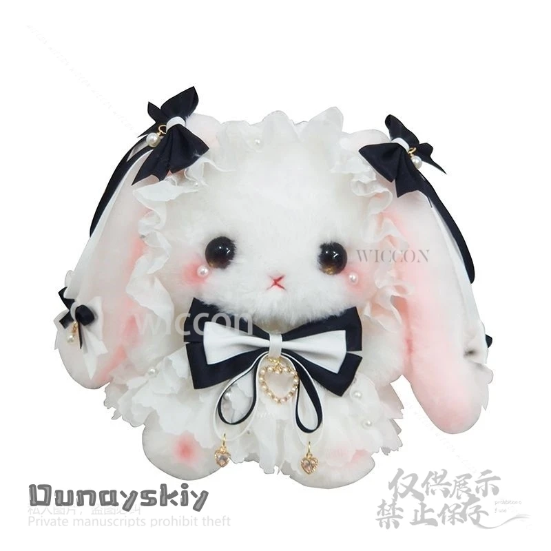 الأصلي لوليتا Kawaii أرنب Crossbody 1.1 سنتيمتر سلسلة أرنب حزام حقيبة 2 StylesBag ل هدية عيد ميلاد لوليتا رائعة دمية اللؤلؤ