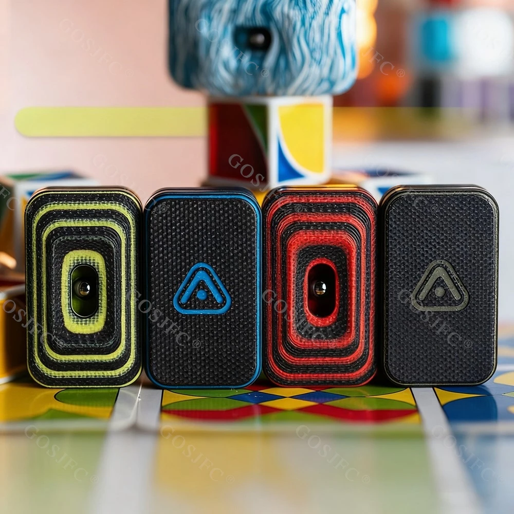 9HAND EDC Q Baby Fidget Slider Giocattolo antistress G10 Buckball Push Slider Agitarsi Giocattoli per adulti Gadget per alleviare l'ansia