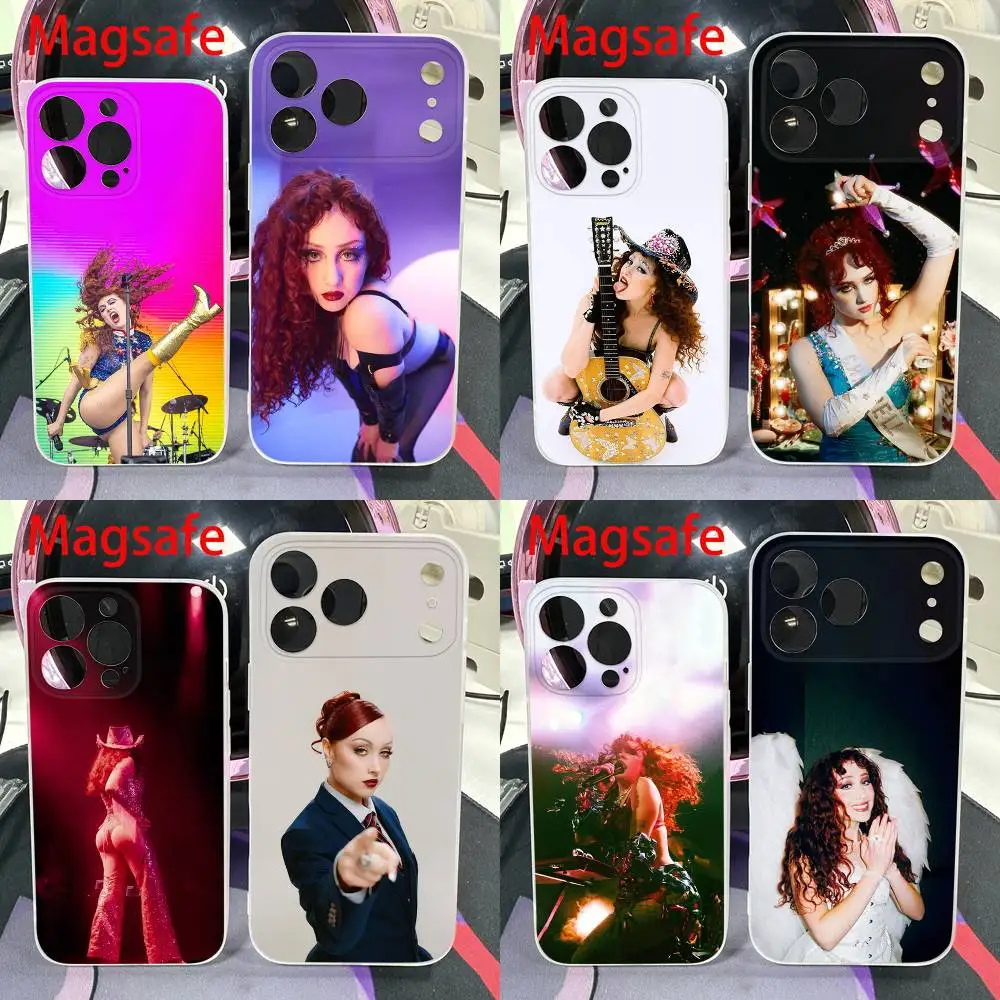 

Singer C-Chappell Roan Phone Case For iPhone 14,16,15,11,13,17,12,Air,Mini,Plus,E,Pro,Max Magnetic Magsafe Frosted Cover