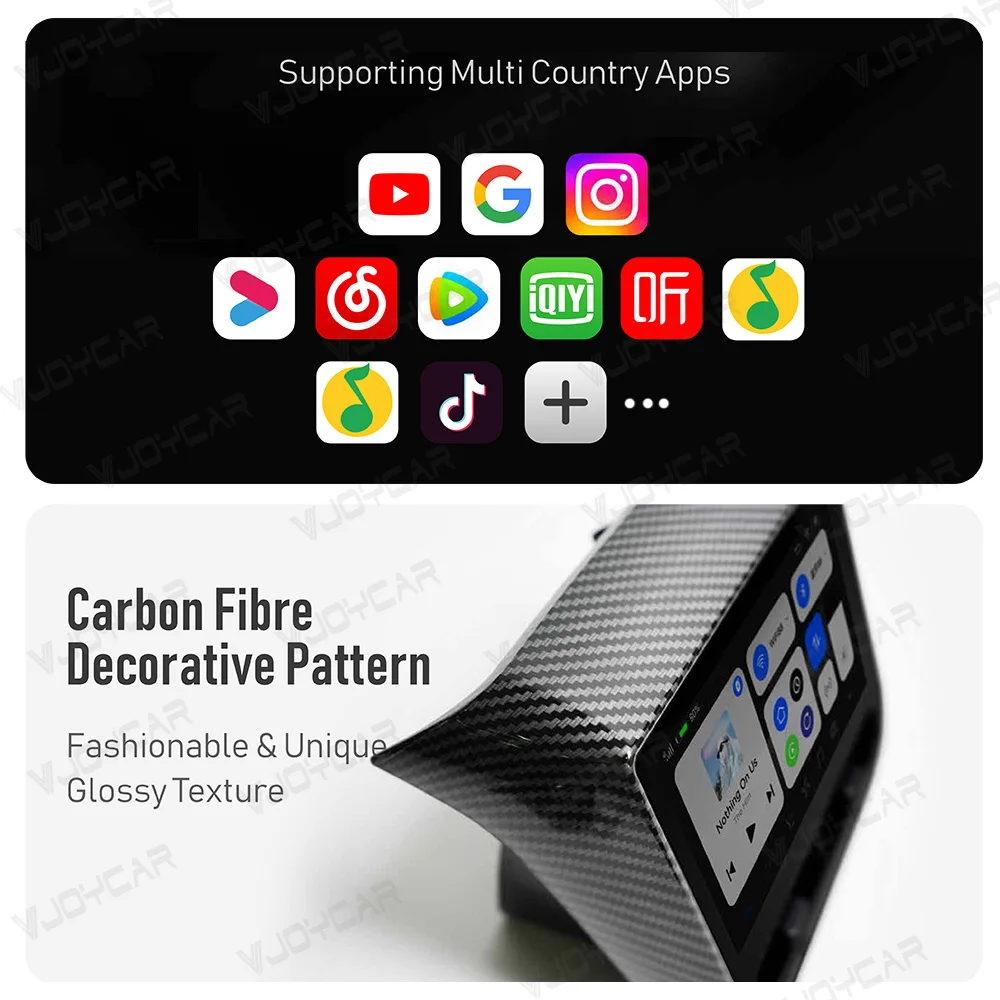 Il più nuovo Display posteriore 4G Plaid 7 pollici per Tesla Model Y 3 Android 14 WIFI Entertainment Screen 64G Wireles Carplay Andriod Auto