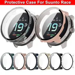 Screen Protector Case for Suunto Race Full Coverage Bumper Protection + Tempered Glass Case Cover Accessories