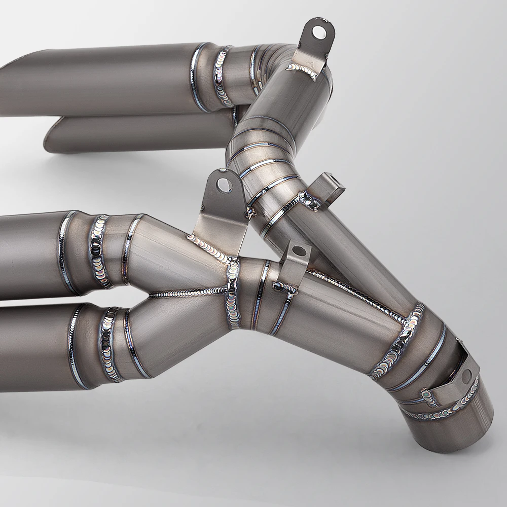 Motor  Brutale1000 Titanium Alloy Escape Exhaust System 1000 Brutale1000 Connector Tube Front Link Pipe Slip on 2019-2025