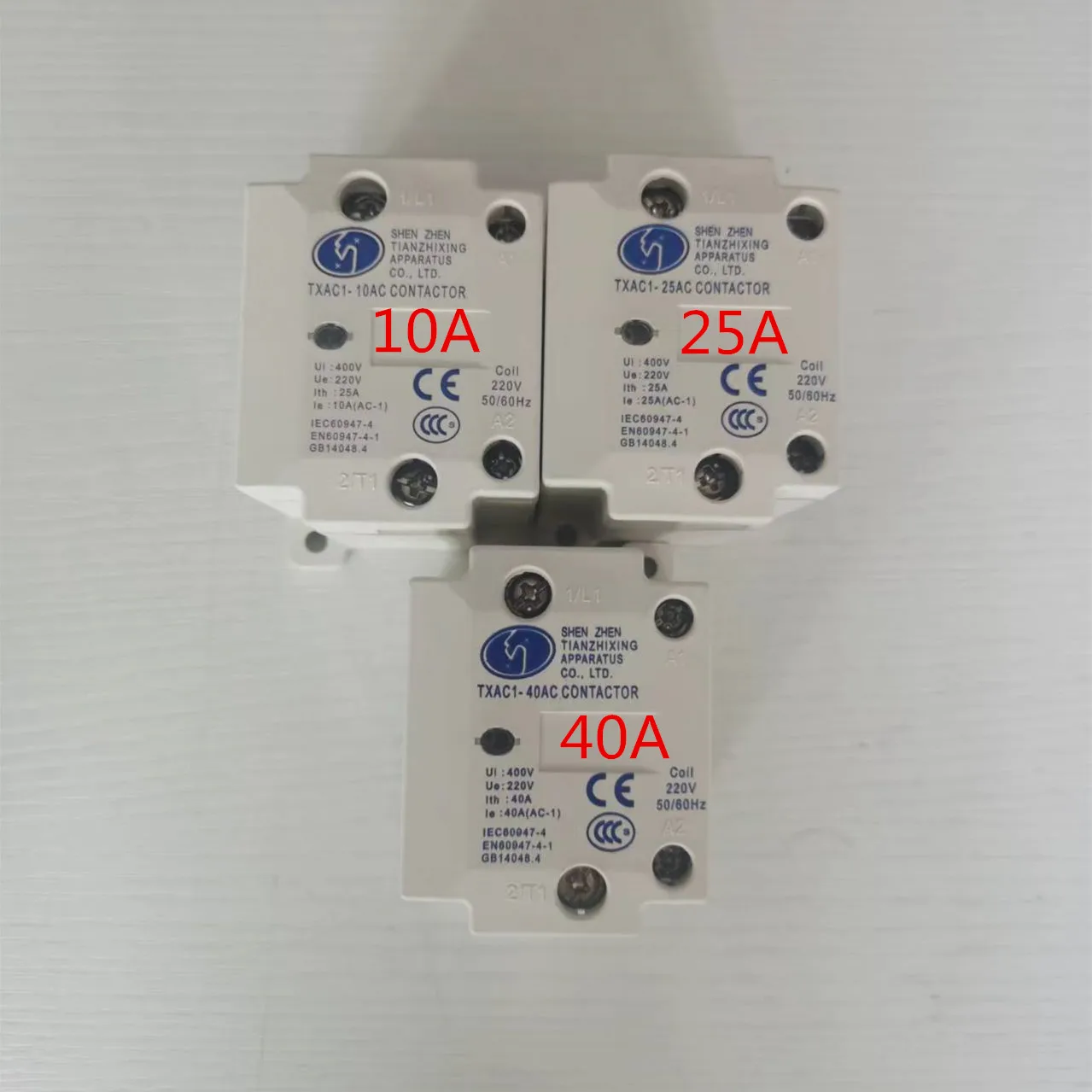 TXAC1-10 25 40 AC single-stage AC contactor injection molding machine dedicated