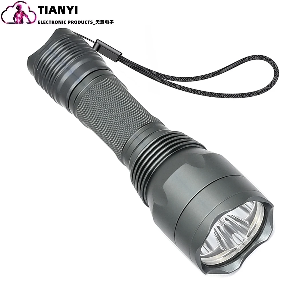 S10 Red Hunting Light Waterproof Tactical Flashlight Red LED Hunting Gear 300 Yards 650 Lumen Long Range Hog Predator