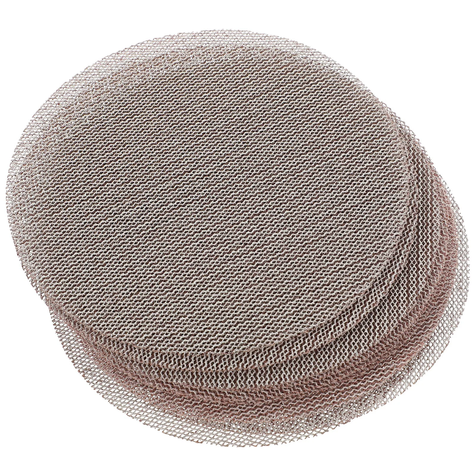 

10 Pcs Mesh Sandpaper Practical Micro Sanding Pads Clean Stone Abrasive Corundum Polyester Drywall Screen Mechanical Equipment