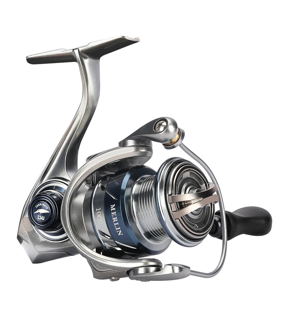 TSURINOYA METAL Spinnrolle MERLIN 1000 C2000S 165g Baitcast-Rolle ULTRALEICHT & VIELSEITIG Salzwasser-Bass-Hechtrolle – Detail 28
