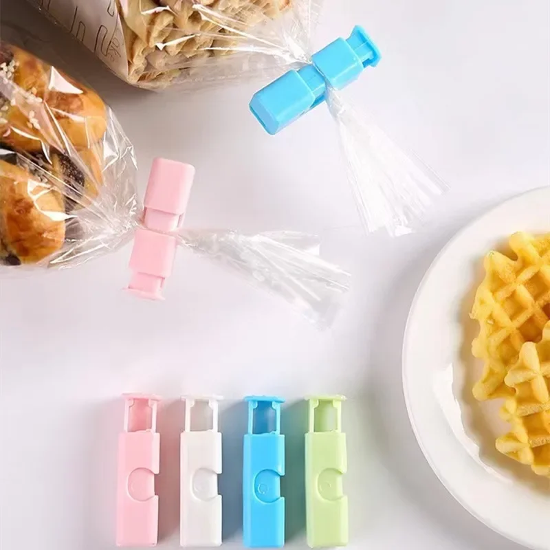 5/10 kitchen snacks sealing clip press-type bread and toast fresh-keeping spring clip sealing clip