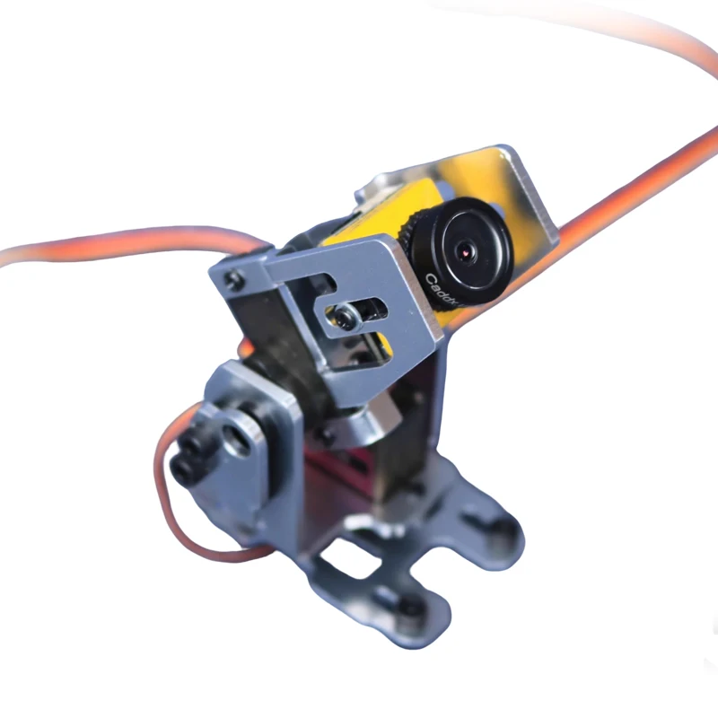1Set Head Tracker DC4.8-5V Dual Servo Gimbal Bracket 29x29mm Camera Pan/Tilt Stand with 2PCS 9G Steering Gear for RC FPV Drone
