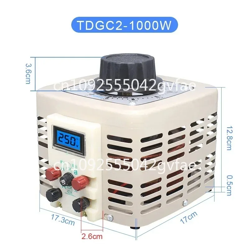 Pressure Regulator 220V Single Phase TDGC2-500W Ac Autotransformer 5kW Household Dimmer 0-250V