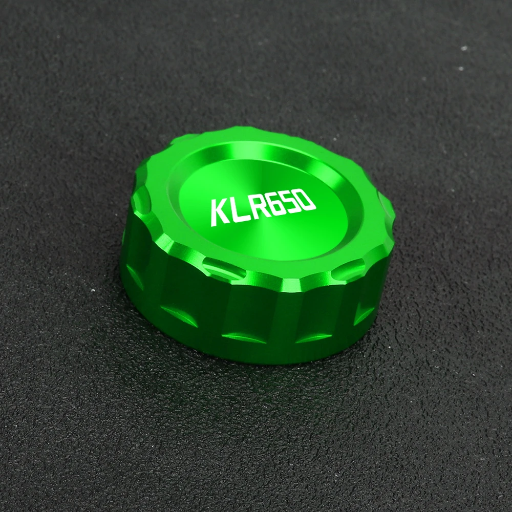 For Kawasaki KLR650 KLR 650 1984-2015 2014 2013 2012 2011 2010 2009 2008 Motorcycle Oil Tank Cap Brake Fluid Reservoir Cover