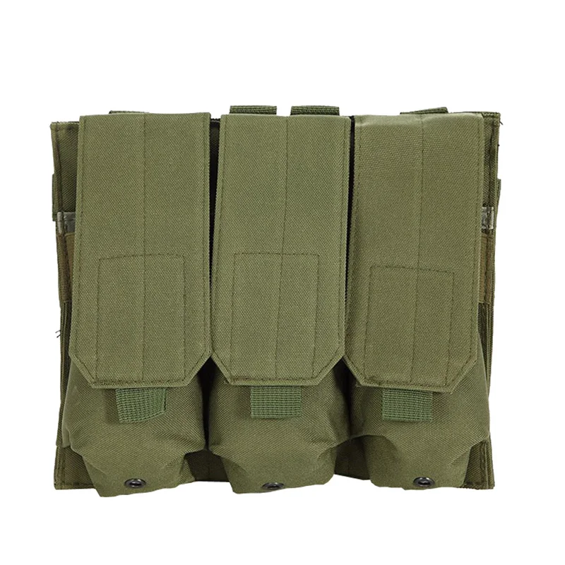 Funda triple porta cargadores MOLLE táctica 5.56 y 7.62 - imagen 3