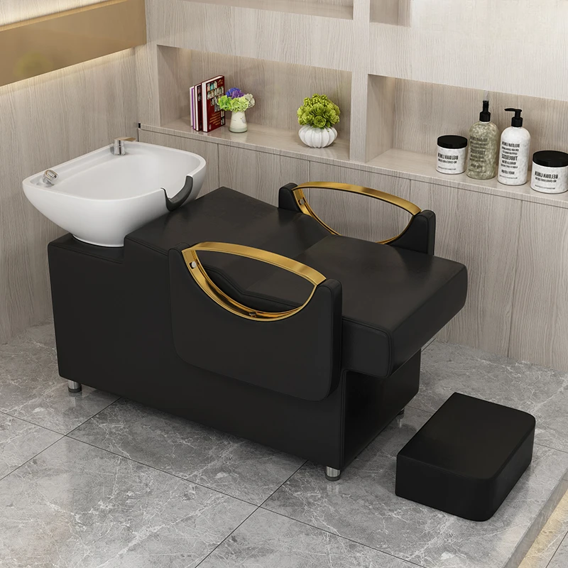 

Chairs Living Room Professional Hair Therapy Washbasin Recliner Thai Spa Massage Shampoo Bed Water Stuhl Basin Hairdressing