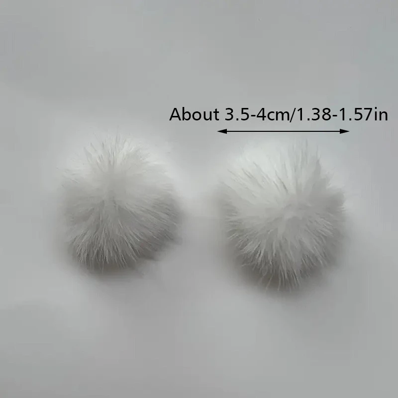Imitation mink plush ball, using grid design, pre cut hair, flower ball shape, handmade flower ball, soft touch