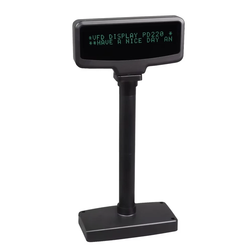 exquisite craftsmanship Multilingual VFD POS client display without touchscreen