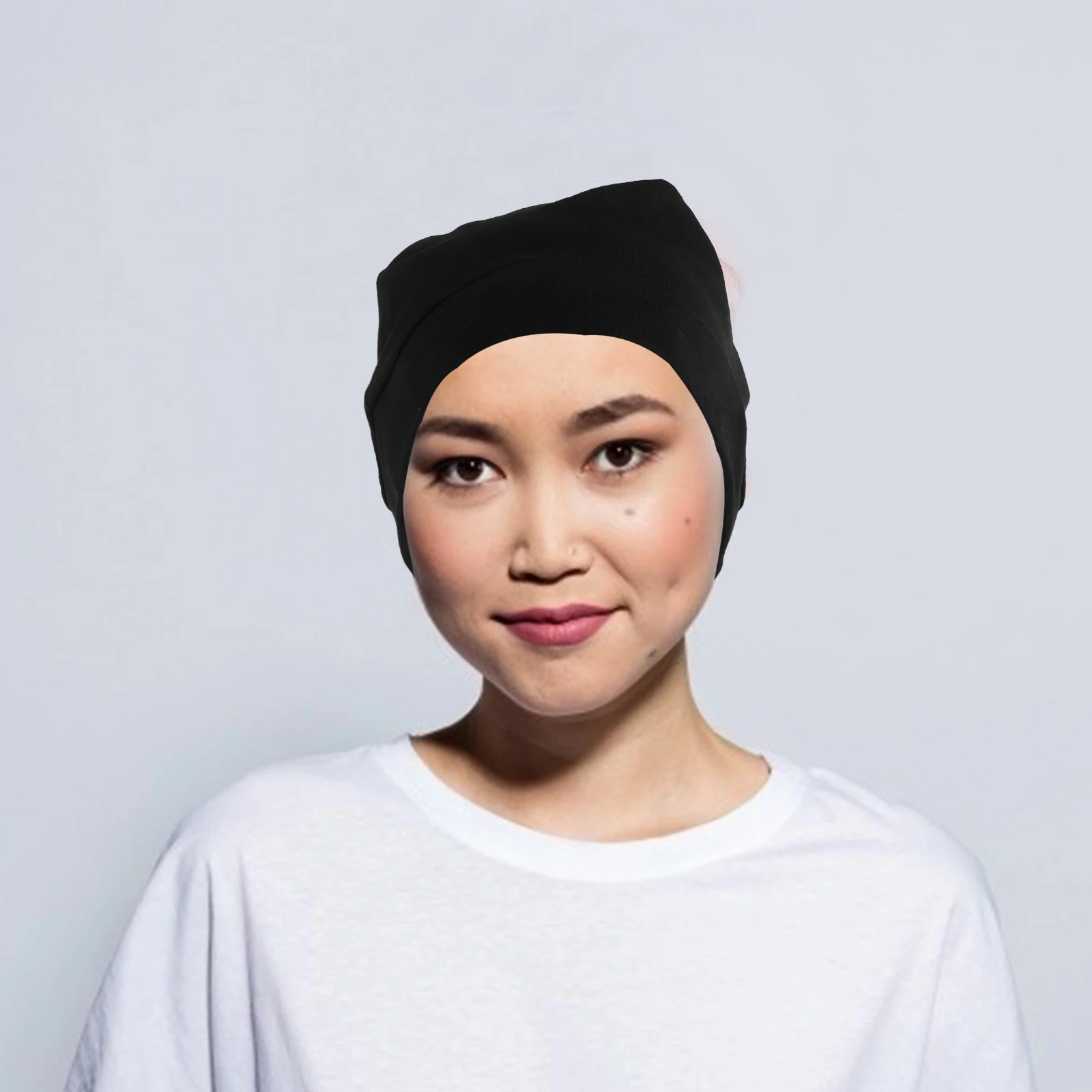 

Sleep Thin Hat Female Sleeping Caps Section Bonnets for Women Cotton Beanie Hats